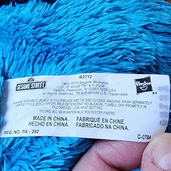 Sesame Street Cookie Monster Stuffed Animal Toy - Picture 8 of 11